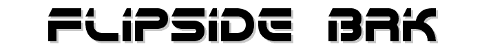 Flipside BRK font